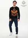 Мужской лонгслив базовый / Дум | Dota 2 (P007_P004ooo2871093, P004ooo2871093)