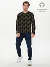 Мужской лонгслив базовый / Будда (P007_P004ooo2871703, P004ooo2871703)