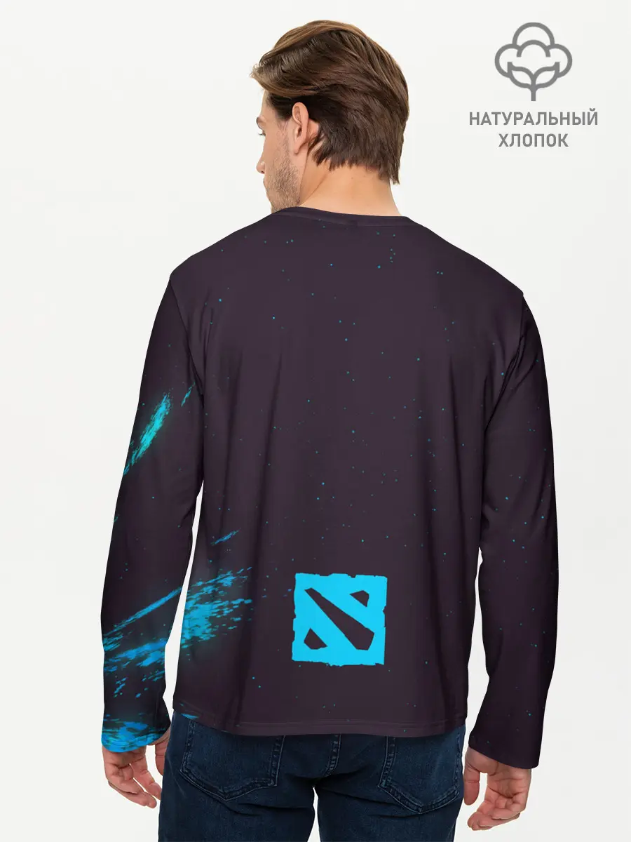 Мужской лонгслив базовый / Найт сталкер | Dota 2 (P007_P004ooo2872211, P004ooo2872211)