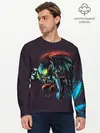 Мужской лонгслив базовый / Найт сталкер | Dota 2 (P007_P004ooo2872211, P004ooo2872211)