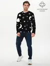 Мужской лонгслив базовый / Звездное небо (P007_P004ooo2873857, P004ooo2873857)
