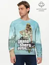 Мужской лонгслив базовый / Grand Theft Auto 5 девушка (P007_P004ooo2874955, P004ooo2874955)