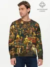 Мужской лонгслив базовый / 100 ЗНАМЕНИТЫХ ЛЮДЕЙ КАРТИНА (P007_P004ooo2874657, P004ooo2874657)