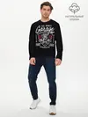 Мужской лонгслив базовый / Gas Monkey Garage (P007_P004ooo2874693, P004ooo2874693)