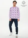 Мужской лонгслив базовый / Рыбы (P007_P004ooo2875397, P004ooo2875397)