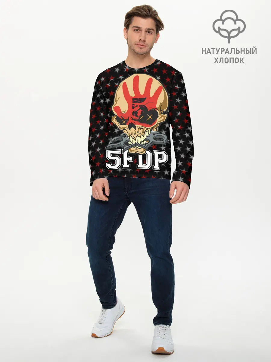 Мужской лонгслив базовый / Five Finger Death Punch [3] (P007_P004ooo2875587, P004ooo2875587)