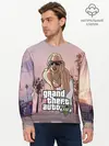 Мужской лонгслив базовый / Grand Theft Auto V девушка (P007_P004ooo2876485, P004ooo2876485)
