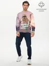 Мужской лонгслив базовый / Grand Theft Auto V девушка (P007_P004ooo2876485, P004ooo2876485)