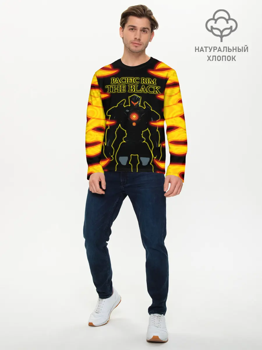 Мужской лонгслив базовый / Тихоокеанский рубеж (P007_P004ooo2876493, P004ooo2876493)