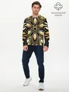 Мужской лонгслив базовый / золото (P007_P004ooo2877347, P004ooo2877347)