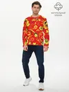 Мужской лонгслив базовый / ХОХЛОМА (P007_P004ooo2878201, P004ooo2878201)