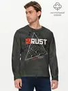 Мужской лонгслив базовый / Rust | Мамкин Рейдер | Раст (P007_P004ooo2879105, P004ooo2879105)