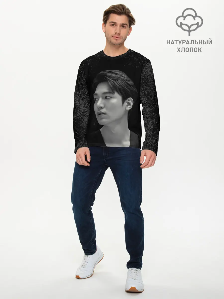 Мужской лонгслив базовый / Ли Мин Хо | Lee Min Ho (P007_P004ooo2879937, P004ooo2879937)