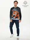 Мужской лонгслив базовый / АМУРСКИЙ ТИГР (P007_P004ooo2880991, P004ooo2880991)