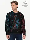 Мужской лонгслив базовый / Space Dank (P007_P004ooo2880655, P004ooo2880655)