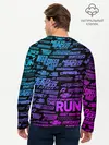 Мужской лонгслив базовый / NFS ALL LOGOS NEON (P007_P004ooo2880841, P004ooo2880841)