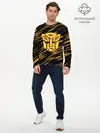 Мужской лонгслив базовый / Bumblebee (P007_P004ooo2881053, P004ooo2881053)