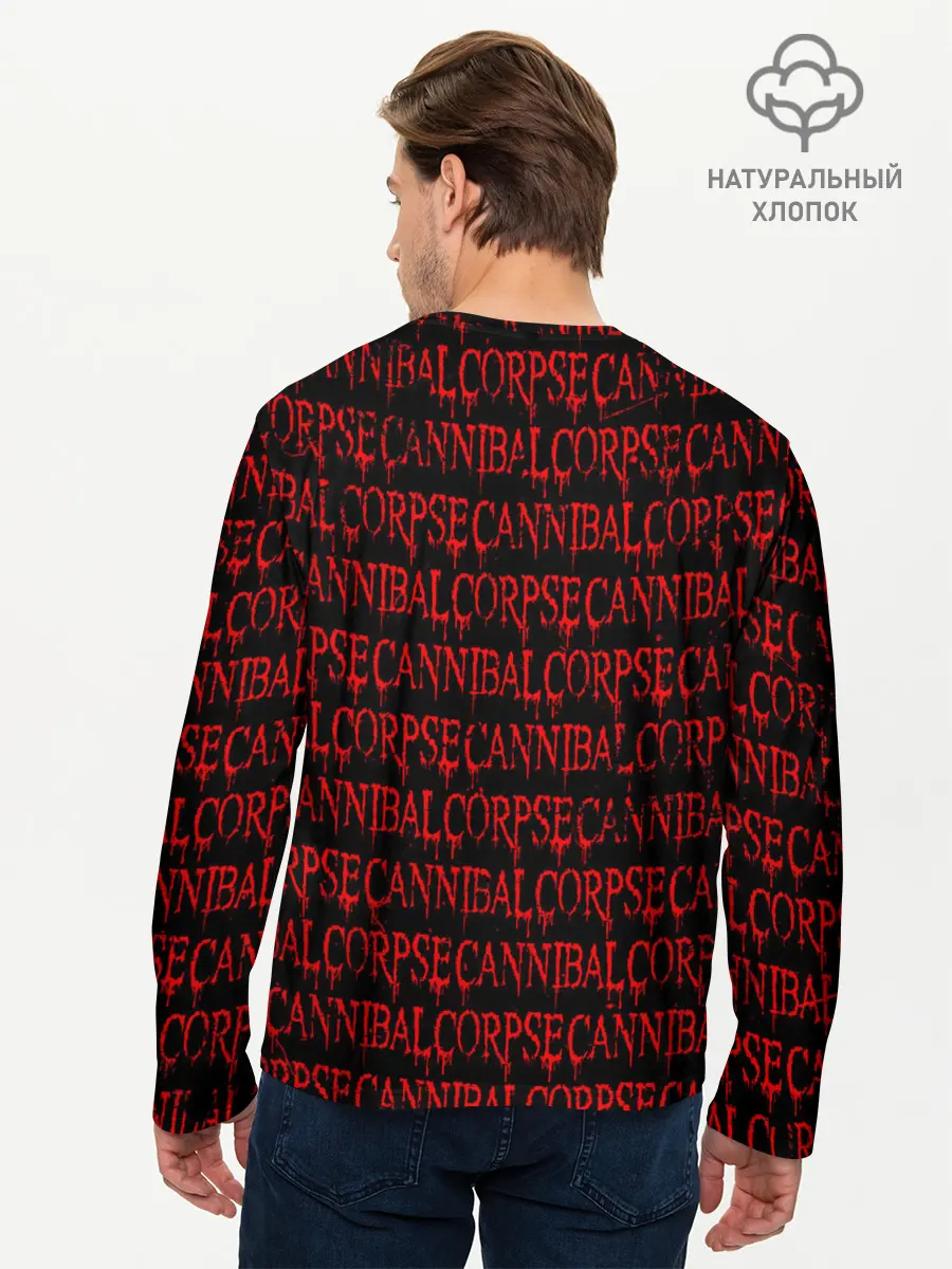 Мужской лонгслив базовый / Cannibal Corpse (P007_P004ooo2881729, P004ooo2881729)