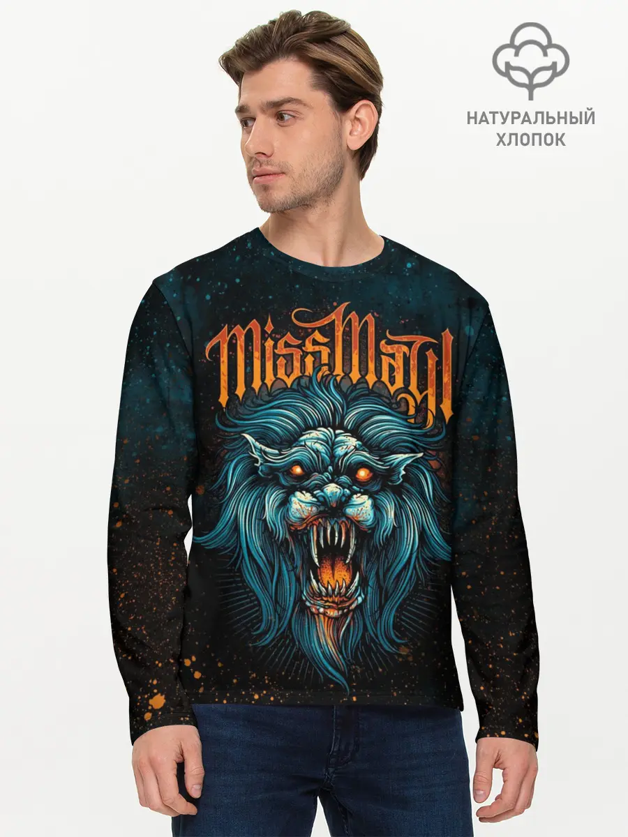 Мужской лонгслив базовый / Miss May I (P007_P004ooo2882659, P004ooo2882659)