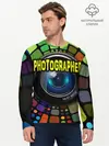 Мужской лонгслив базовый / Фотограф и объектив (P007_P004ooo2882875, P004ooo2882875)