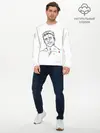 Мужской лонгслив базовый / Aniki (P007_P004ooo2882221, P004ooo2882221)