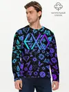 Мужской лонгслив базовый / EXO K-POP | LogoBombing (P007_P004ooo2883093, P004ooo2883093)