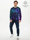 Мужской лонгслив базовый / EXO K-POP | LogoBombing (P007_P004ooo2883093, P004ooo2883093)