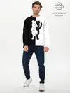 Мужской лонгслив базовый / МЕДВЕДЬ МОНОКУМА (P007_P004ooo2883841, P004ooo2883841)