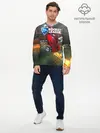 Мужской лонгслив базовый / Rocket League (P007_P004ooo2884517, P004ooo2884517)