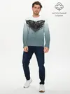 Мужской лонгслив базовый / Crow (P007_P004ooo2884257, P004ooo2884257)