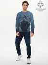 Мужской лонгслив базовый / Братство стали (P007_P004ooo2885447, P004ooo2885447)
