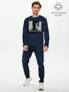 Мужской лонгслив базовый / ГЛУБОКАЯ ТЁМНАЯ ФАНТАЗИЯ (P007_P004ooo2885615, P004ooo2885615)