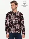 Мужской лонгслив базовый / Париж / Paris (P007_P004ooo2886737, P004ooo2886737)