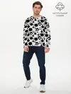 Мужской лонгслив базовый / Мультяшки (P007_P004ooo2886747, P004ooo2886747)