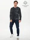 Мужской лонгслив базовый / Мятая Бумага (P007_P004ooo2887333, P004ooo2887333)