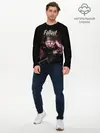 Мужской лонгслив базовый / Фаллаут Нью Вегас (P007_P004ooo2887079, P004ooo2887079)