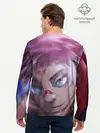 Мужской лонгслив базовый / JUJUTSU KAISEN | SUKUNA вихрь (P007_P004ooo2887681, P004ooo2887681)