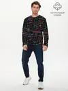 Мужской лонгслив базовый / Музыкальные Инструменты (P007_P004ooo2888257, P004ooo2888257)