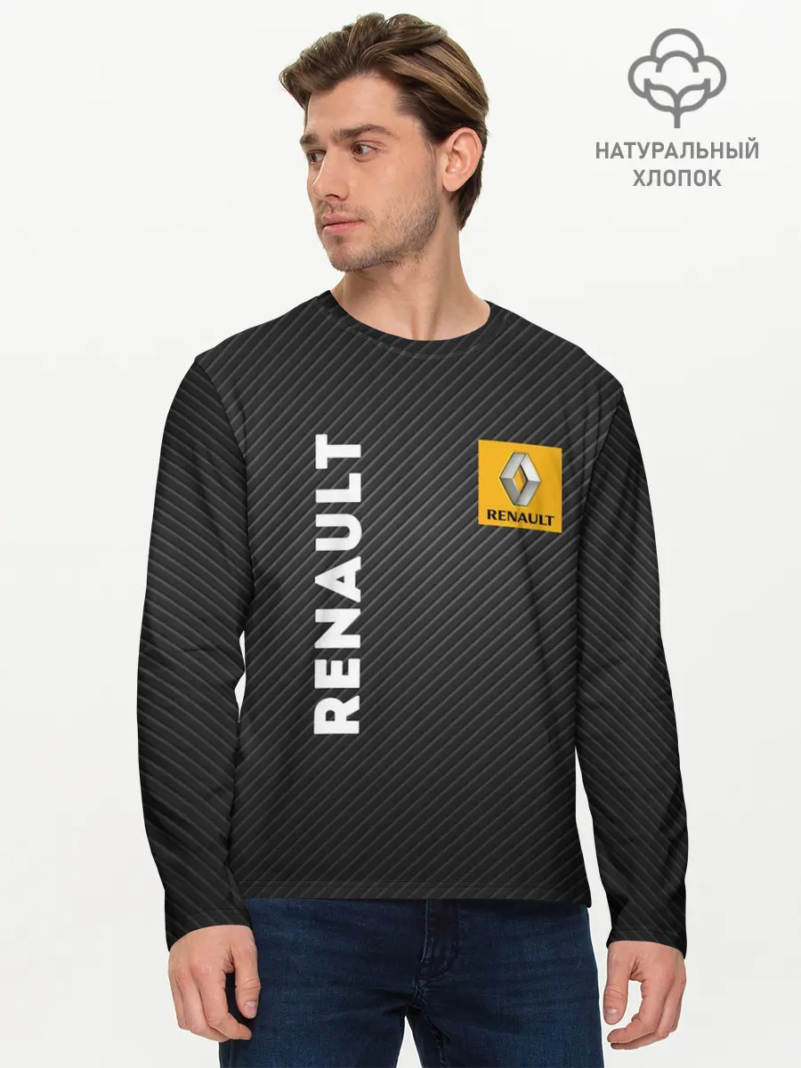 Мужской лонгслив базовый / Renault (P007_P004ooo2888023, P004ooo2888023)
