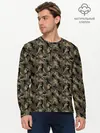 Мужской лонгслив базовый / Американский Футбол (P007_P004ooo2889003, P004ooo2889003)