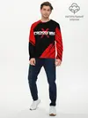 Мужской лонгслив базовый / Cross fire X (P007_P004ooo2888941, P004ooo2888941)