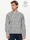 Мужской лонгслив базовый / Велосипедная цепь (P007_P004ooo2889881, P004ooo2889881)