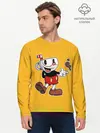 Мужской лонгслив базовый / CUPHEAD | КАПХЕД (P007_P004ooo2890669, P004ooo2890669)