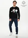 Мужской лонгслив базовый / CUPHEAD | PULP FICTION (P007_P004ooo2890647, P004ooo2890647)