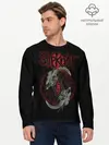 Мужской лонгслив базовый / Slipknot Черепа (P007_P004ooo2890409, P004ooo2890409)
