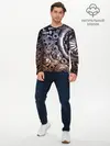 Мужской лонгслив базовый / СТИМПАНК | МЕТАЛ (P007_P004ooo2891533, P004ooo2891533)