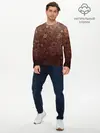 Мужской лонгслив базовый / Шестеренки (P007_P004ooo2891699, P004ooo2891699)