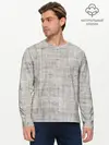 Мужской лонгслив базовый / Серая Мешковина (P007_P004ooo2895115, P004ooo2895115)