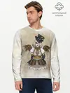 Мужской лонгслив базовый / Стимпанк Девушка (P007_P004ooo2895805, P004ooo2895805)