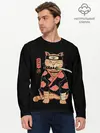 Мужской лонгслив базовый / ITACHI CAT (P007_P004ooo2895529, P004ooo2895529)